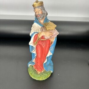 Fontanini Depose Italy Creche Nativity Hand-Painted Resin Figurine Wise Man 12"